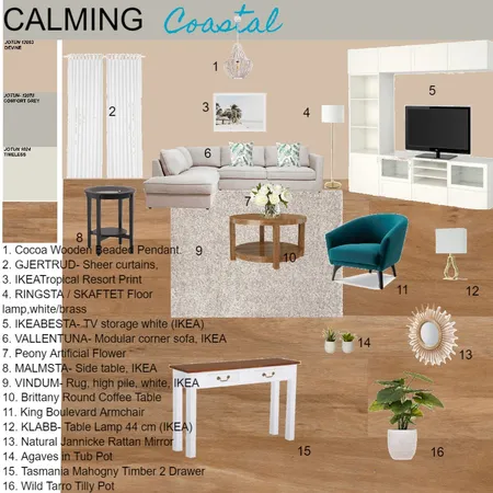MODULE 10_ LIVING ROOM Interior Design Mood Board by Richard_IDI on Style Sourcebook