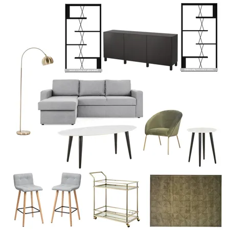 Living Room New Home Interior Design Mood Board by Rita Cherebedova on Style Sourcebook