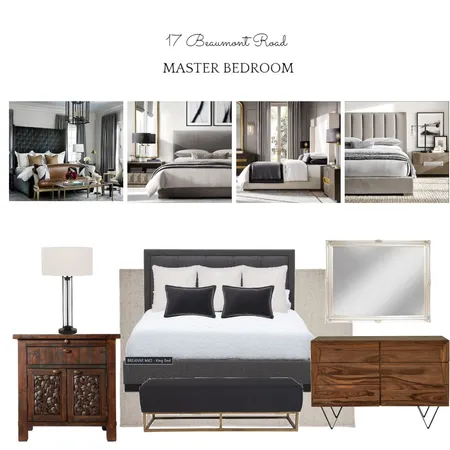 Master Bedroom Interior Design Mood Board by Jamjam on Style Sourcebook