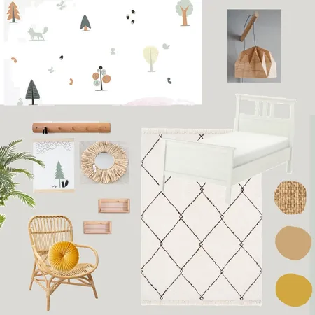חדר ילדים מיכאלי Interior Design Mood Board by shira abadi on Style Sourcebook