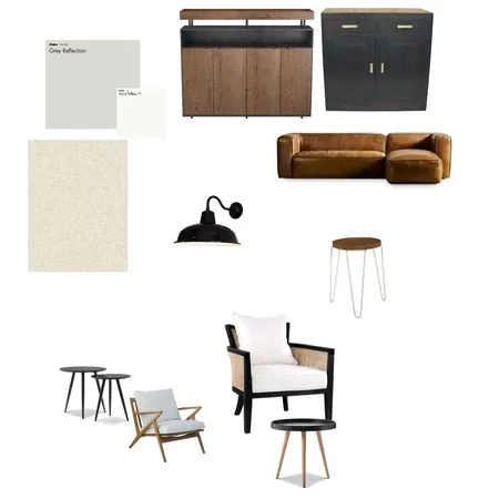 basement Interior Design Mood Board by camillelauzon on Style Sourcebook