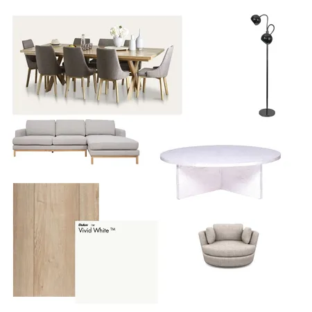 dining and living Interior Design Mood Board by mitchellgibson on Style Sourcebook
