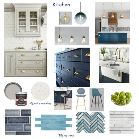 John and Jane Green Kitchen Interior Design Mood Board by Inspire Interior Design on Style Sourcebook