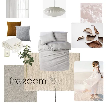 Freedom Bedroom Interior Design Mood Board by Iritsho on Style Sourcebook