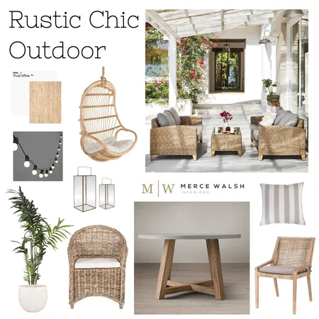 Outdoor living Interior Design Mood Board by Merce Walsh Interiors on Style Sourcebook
