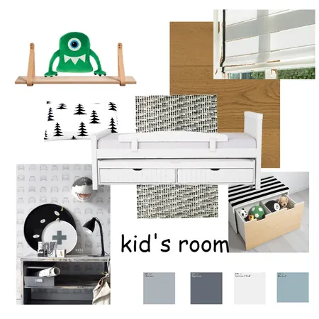 Cohen kids room Interior Design Mood Board by LitalBarniv on Style Sourcebook