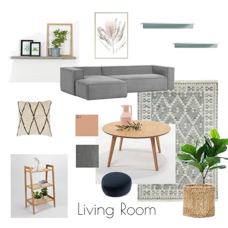 Living Room Interior Design Mood Board by LitalBarniv on Style Sourcebook