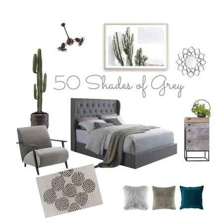 50 Shades of Grey Interior Design Mood Board by Johnna Ehmke on Style Sourcebook