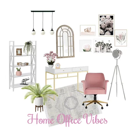 Home Office Vibes Interior Design Mood Board by Johnna Ehmke on Style Sourcebook