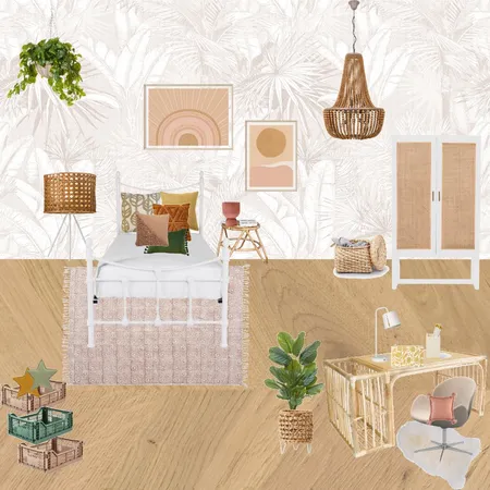 boho bedroom Interior Design Mood Board by Dariakaz on Style Sourcebook