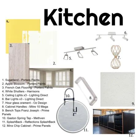 Kitchen Interior Design Mood Board by Furnished Flair on Style Sourcebook
