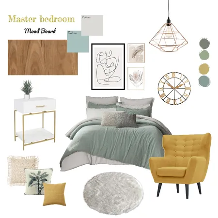 master bedroom final Interior Design Mood Board by Engy sherif on Style Sourcebook