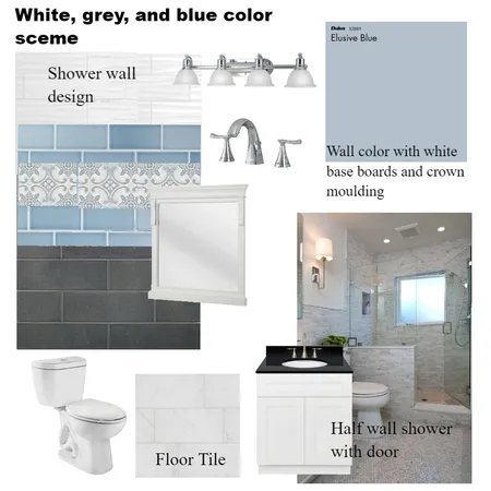 Dee (Blue & Grey) Interior Design Mood Board by Oak Hill Interiors on Style Sourcebook