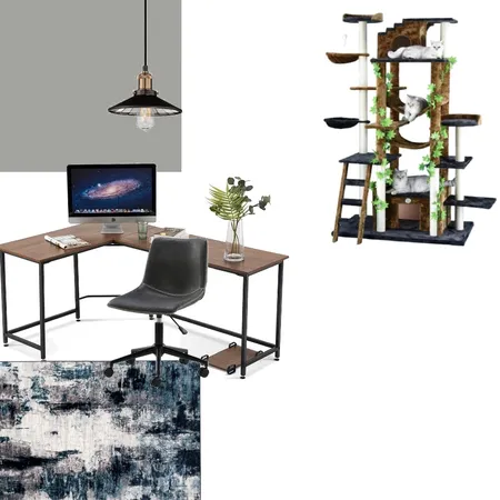 Modern Office Space Interior Design Mood Board by Britbrit18 on Style Sourcebook