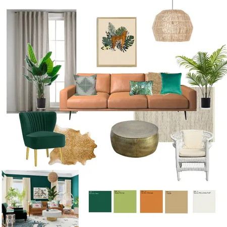 Tropical Living Interior Design Mood Board by Liliana Mosquera on Style Sourcebook