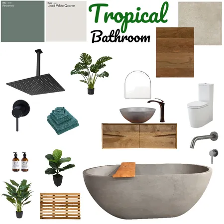 Mood Board 1 (Bathroom) Interior Design Mood Board by ashkb on Style Sourcebook