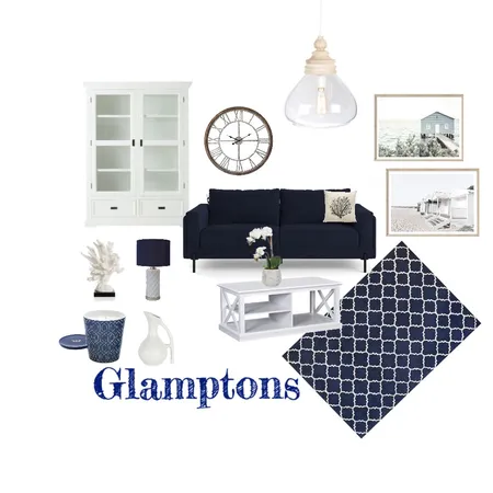 Glamptons Interior Design Mood Board by Johnna Ehmke on Style Sourcebook