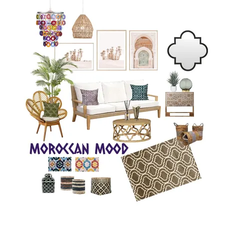 Morocco Interior Design Mood Board by Johnna Ehmke on Style Sourcebook