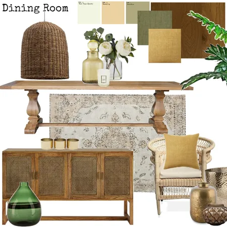 Sample Board template - Dining Interior Design Mood Board by ZenteriorDesigns on Style Sourcebook