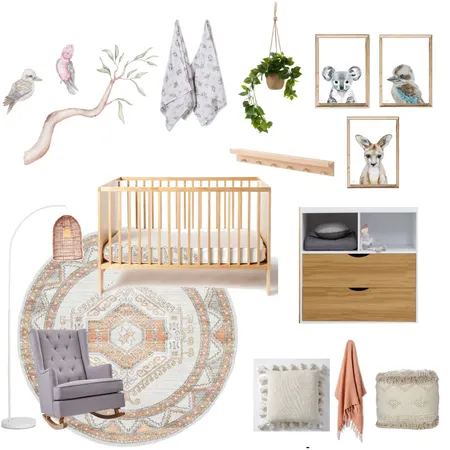 Baby's Nursery - Aussie Bush Interior Design Mood Board by ash.lauren on Style Sourcebook