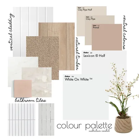 Australian/Coastal Colour Palette Interior Design Mood Board by Ourcoastalabode on Style Sourcebook