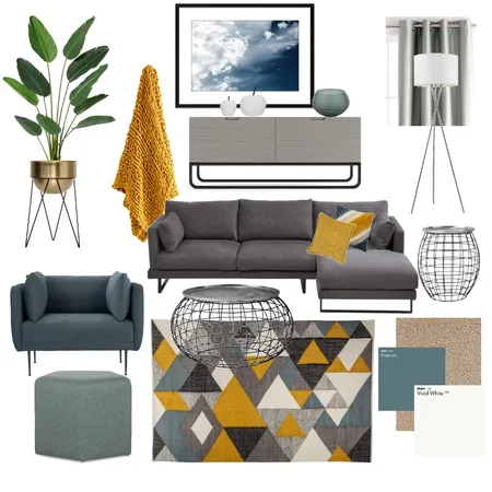 Living room Interior Design Mood Board by AV Design on Style Sourcebook