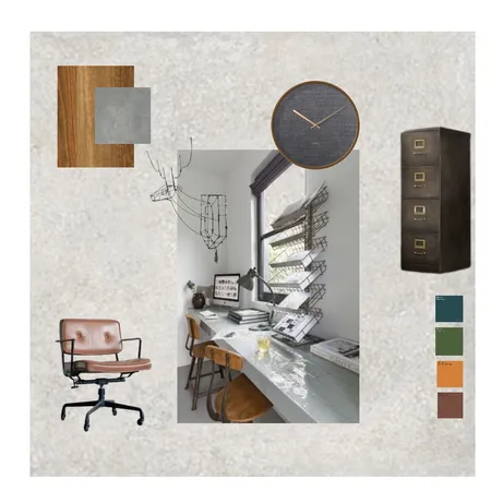 study Interior Design Mood Board by Paula Rykin on Style Sourcebook