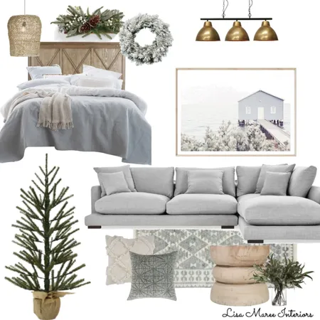 Christmas Living Interior Design Mood Board by Lisa Maree Interiors on Style Sourcebook