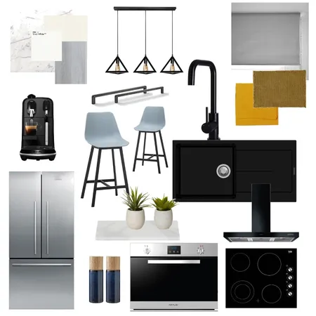 Kitchen Interior Design Mood Board by AV Design on Style Sourcebook