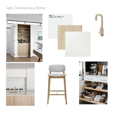 Light Kitchen Interior Design Mood Board by Happy House Co. on Style Sourcebook
