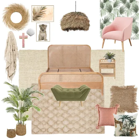 Tropical Bedroom Interior Design Mood Board by meganmcguinness on Style Sourcebook