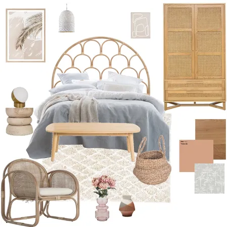 Dormitorio Boho Interior Design Mood Board by Carmensn on Style Sourcebook