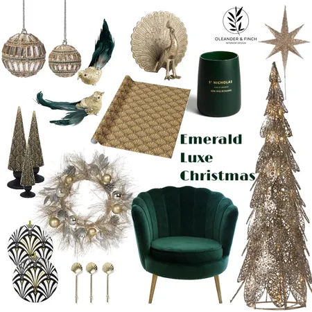 Gatsby Glamour Interior Design Mood Board by Oleander & Finch Interiors on Style Sourcebook