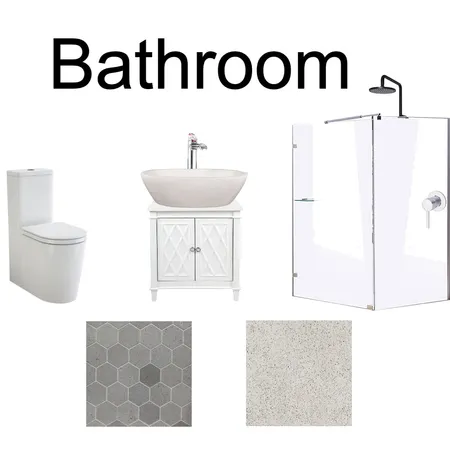 CAD Floor plan Bathroom Interior Design Mood Board by Connor M on Style Sourcebook