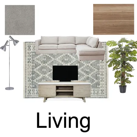 CAD Floor plan Living Interior Design Mood Board by Connor M on Style Sourcebook