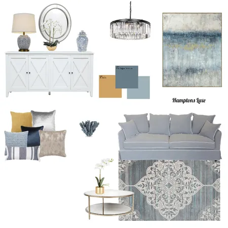 Hamptons Luxe 2 Interior Design Mood Board by Melissa Schmidt on Style Sourcebook