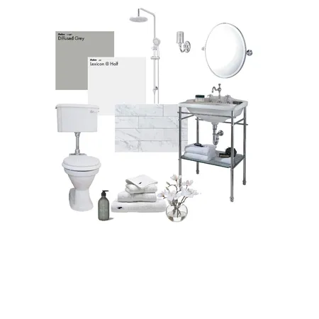 Traditional Bathroom Interior Design Mood Board by KMR on Style Sourcebook