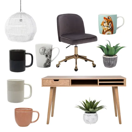 desk Interior Design Mood Board by shanieinati on Style Sourcebook