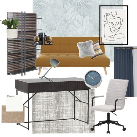 Study Interior Design Mood Board by AV Design on Style Sourcebook
