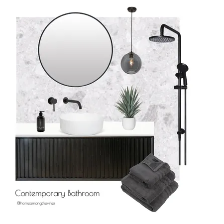 Contemporary Bathroom Interior Design Mood Board by homeamongthevines on Style Sourcebook