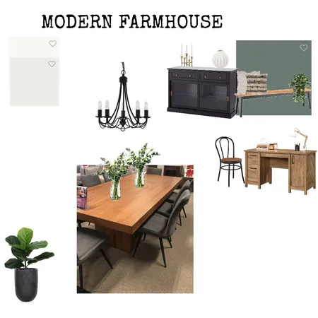 Modern Farmhouse Interior Design Mood Board by Organised Design by Carla on Style Sourcebook