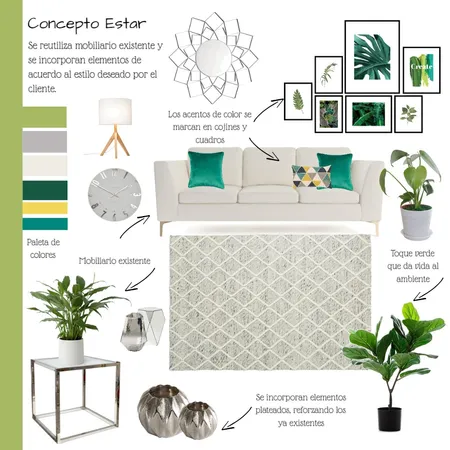 Propuesta living Interior Design Mood Board by clauconejero on Style Sourcebook