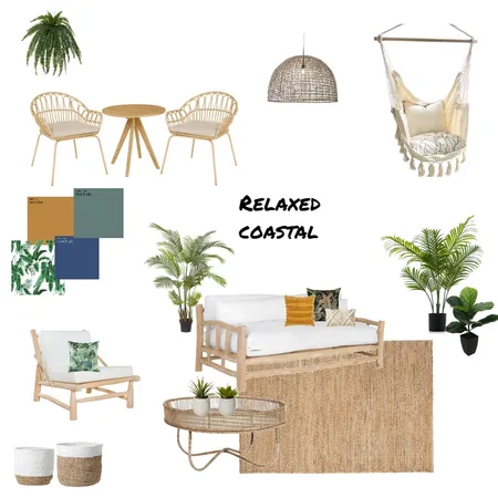 Relaxed Coastal Interior Design Mood Board by Melissa Schmidt on Style Sourcebook