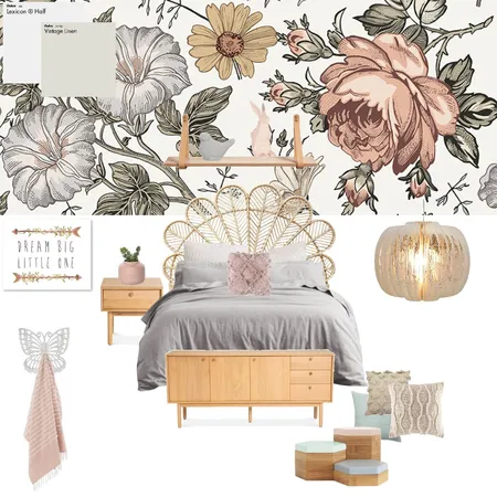Margot's Big Girl Room Interior Design Mood Board by MM Styling on Style Sourcebook