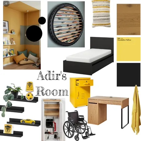adir's room Interior Design Mood Board by ornachum on Style Sourcebook