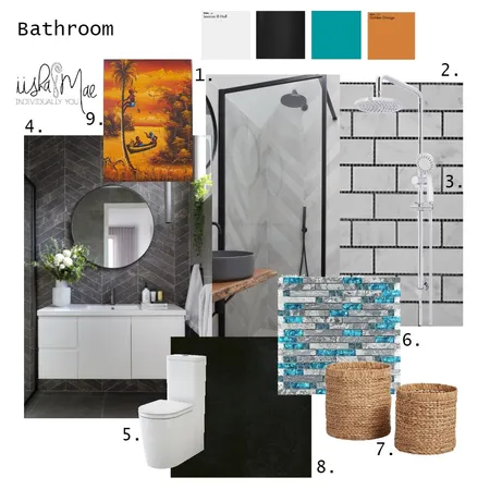 bathroom Interior Design Mood Board by iisha Mae on Style Sourcebook