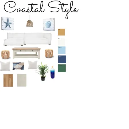 Coastal Style Interior Design Mood Board by Anemone Interior Designs on Style Sourcebook