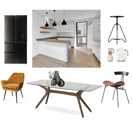 JK SBWL CRIB - KITCHEN/LOUNGE Interior Design Mood Board by DiamondBrook on Style Sourcebook