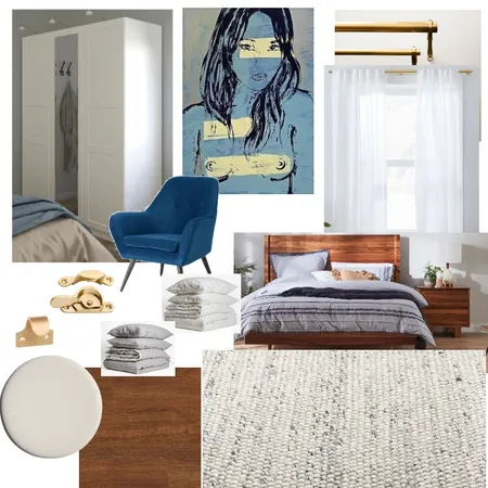 Bedroom Interior Design Mood Board by kangusss on Style Sourcebook