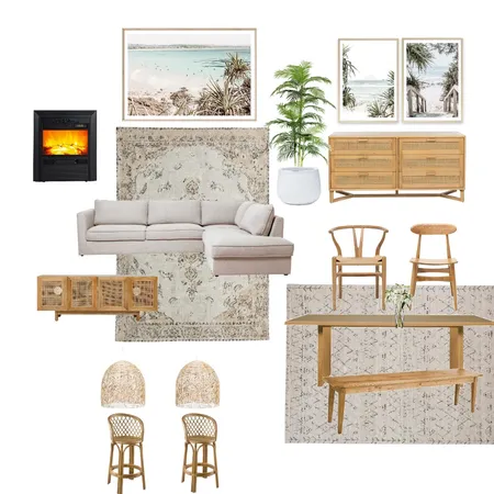 Living/Dining Interior Design Mood Board by AlexM on Style Sourcebook